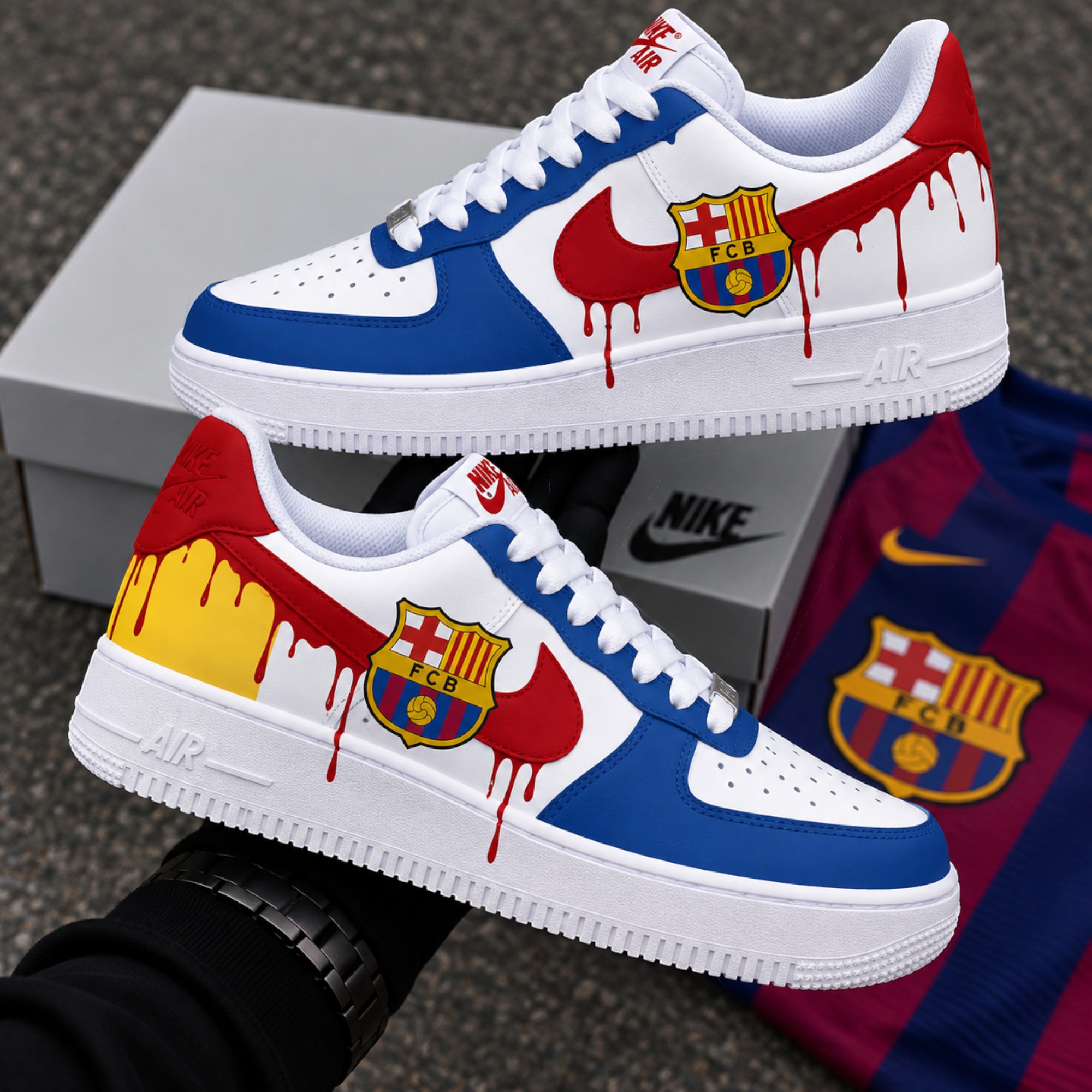 Barcelona Custom Sneaker