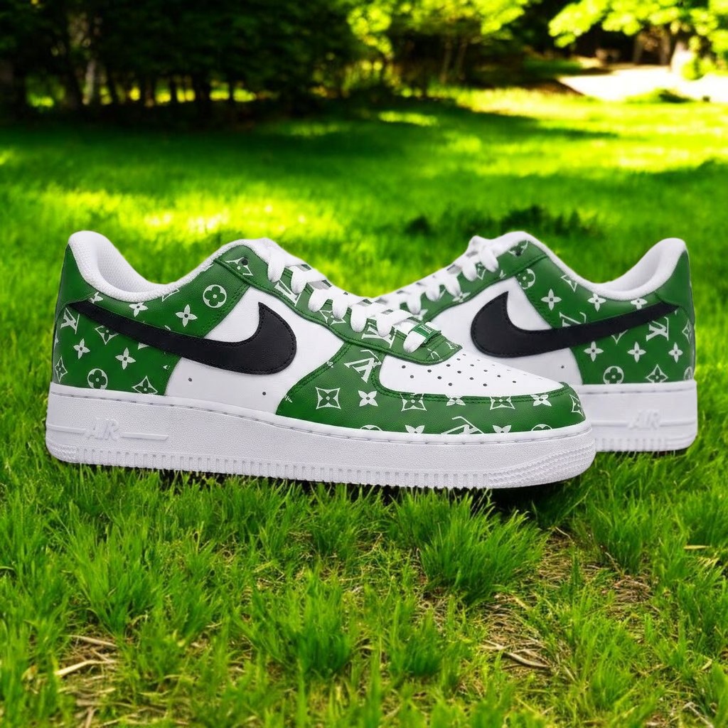 Luxury Fashion Sneakers AF1 Sneakers, Hand Painted Luxury AF1 Shoes, Personalized ashion Shoes, Unique Gift - gallery image 1