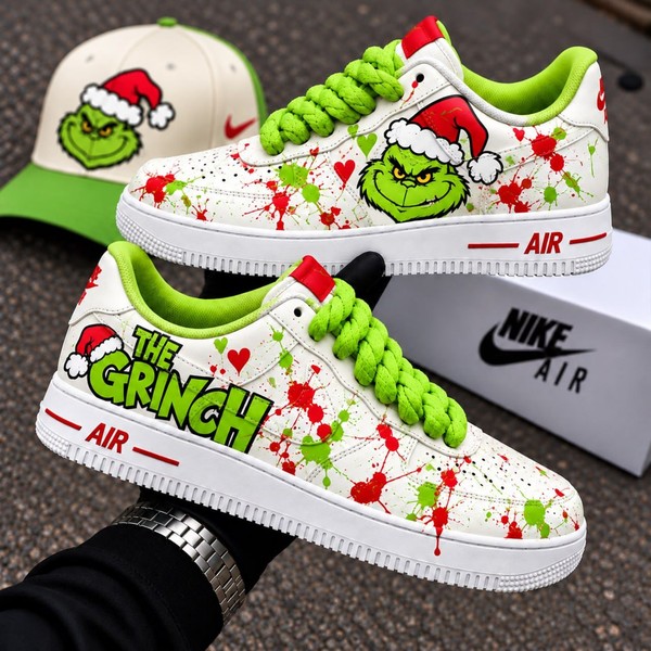 White Gr.inch Sneaker