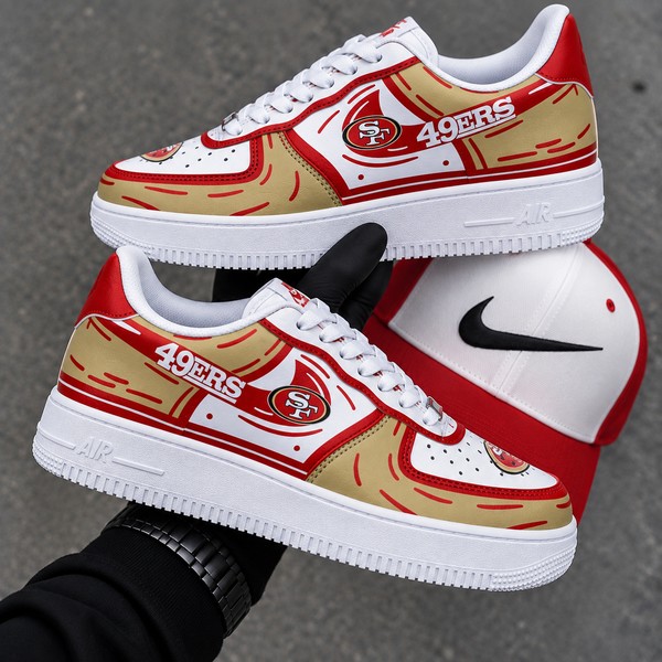49ers Custom Kicks - Custom Hand-Painted Shoes | ZivoSell