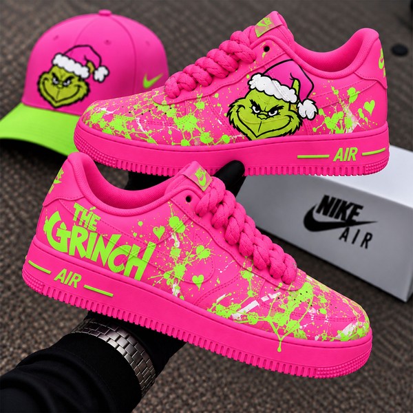 Pink G.rinch Sneaker, Chrismas Shoes