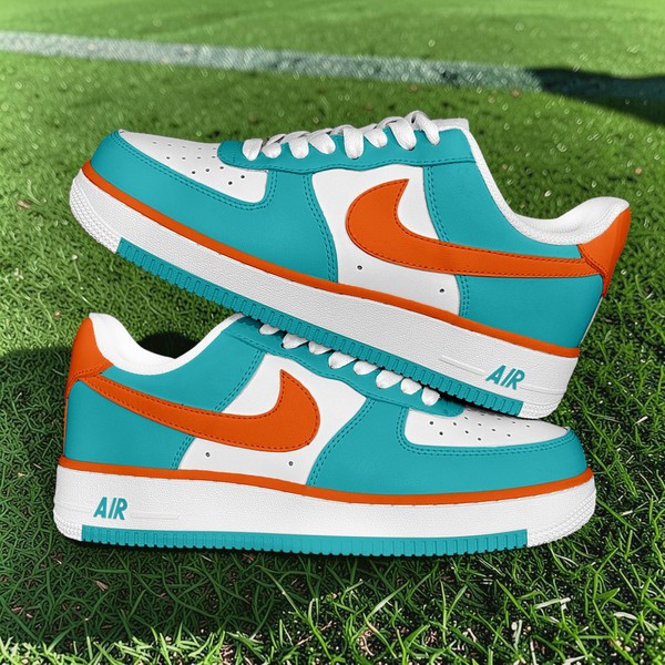 Custom Teal Orange Colorblock Sneakers, High-Top Basketball Shoes, Patriotic Design Athletic Footwear - Custom Hand-Painted Shoes | ZivoSell