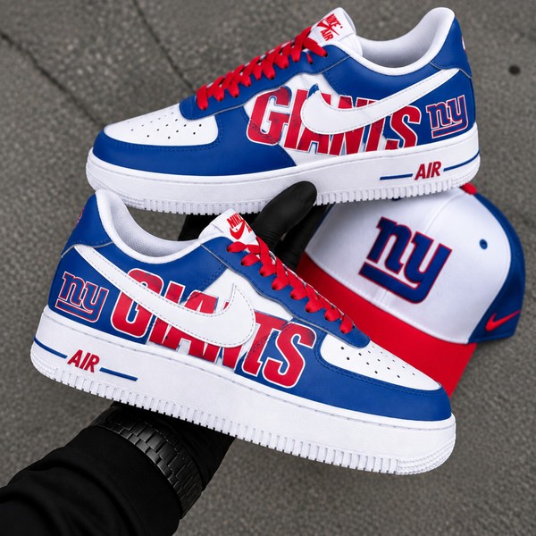 New York Giants Custom Sneakers - Custom Hand-Painted Shoes | ZivoSell