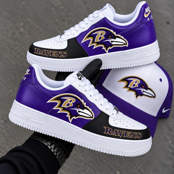 Ravens Kicks Are Different Sneaker - Custom Hand-Painted Shoes | ZivoSell