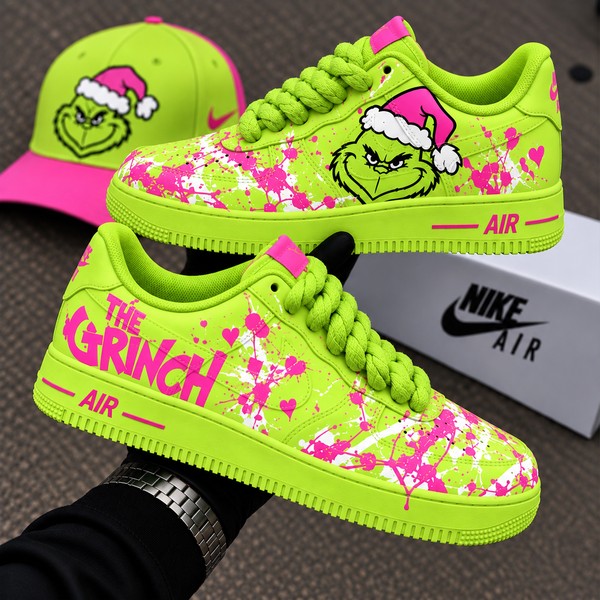 The Gr.inch Christmas Custom Kicks