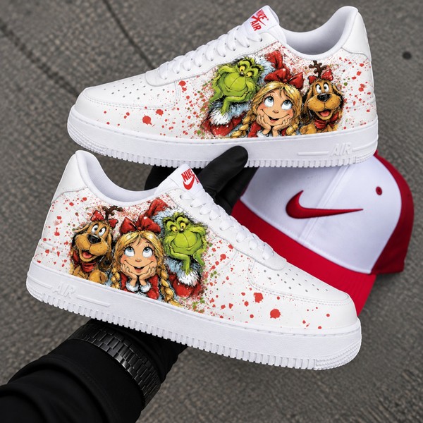 Christmas Sneaker - Custom Hand-Painted Shoes | ZivoSell
