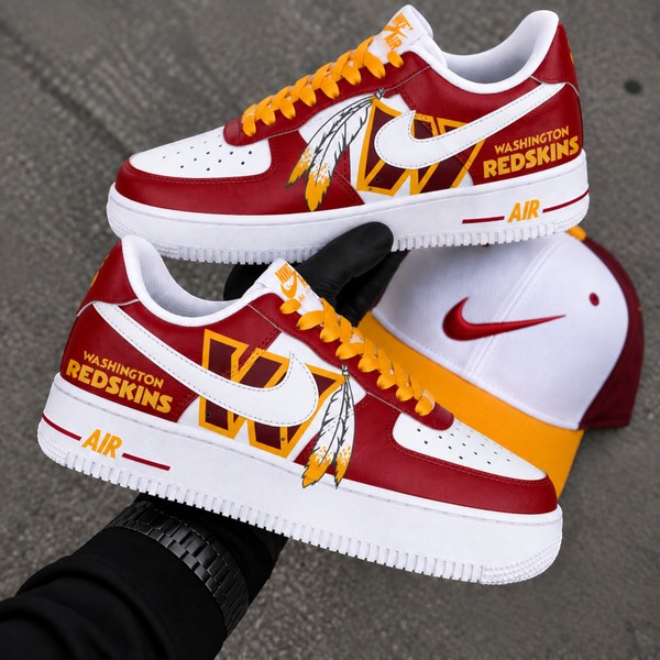 Washington Football Custom Sneakers - Custom Hand-Painted Shoes | ZivoSell