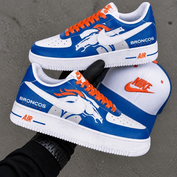 Denver Broncos Custom Sneakers - Custom Hand-Painted Shoes | ZivoSell