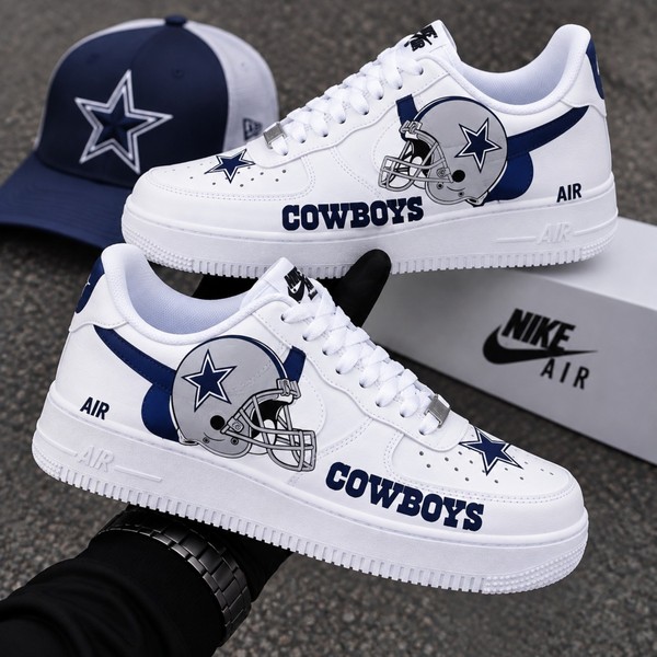 Custom Dallas Cowboys Sneakers - Custom Hand-Painted Shoes | ZivoSell